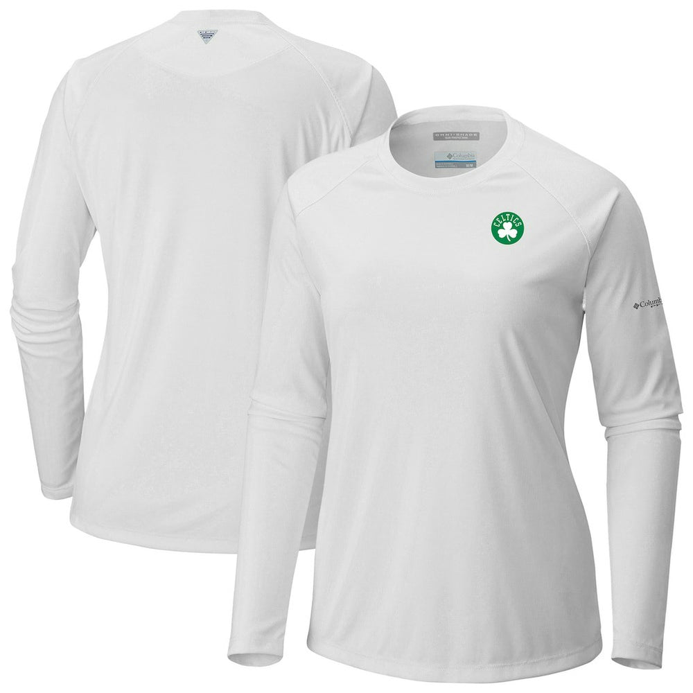 Boston Celtics Women's Tidal Tee II Long Sleeve T-Shirt - White for sale