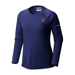 Denver Nuggets Women's Tidal Tee II Long Sleeve T-Shirt sale - Navy sale