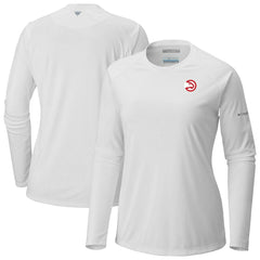 Atlanta Hawks Women's Tidal Tee II Long Sleeve T-Shirt - White shop