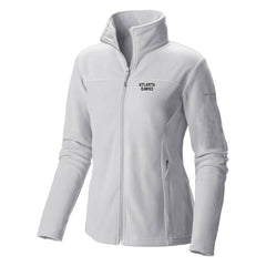 Atlanta Hawks Women's Give & Go II Fleece Full-Zip Jacket - White for sale