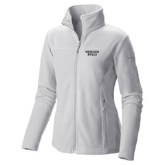 Chicago Bulls Women's Give & Go II Fleece Full-Zip Jacket - White on sale