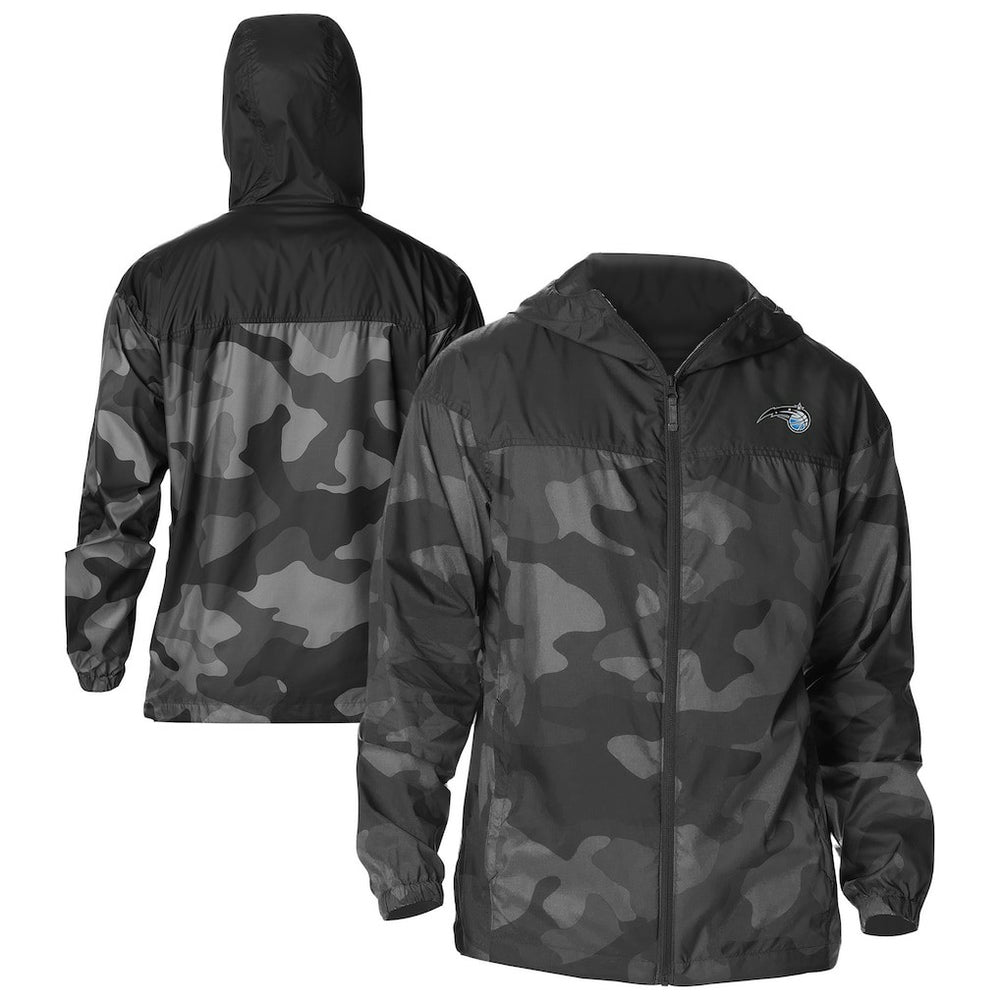 Orlando Magic Flash Challenger Windbreaker Jacket - Black shop