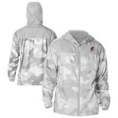 Portland Trail Blazers Flash Challenger Windbreaker Jacket - Gray sale
