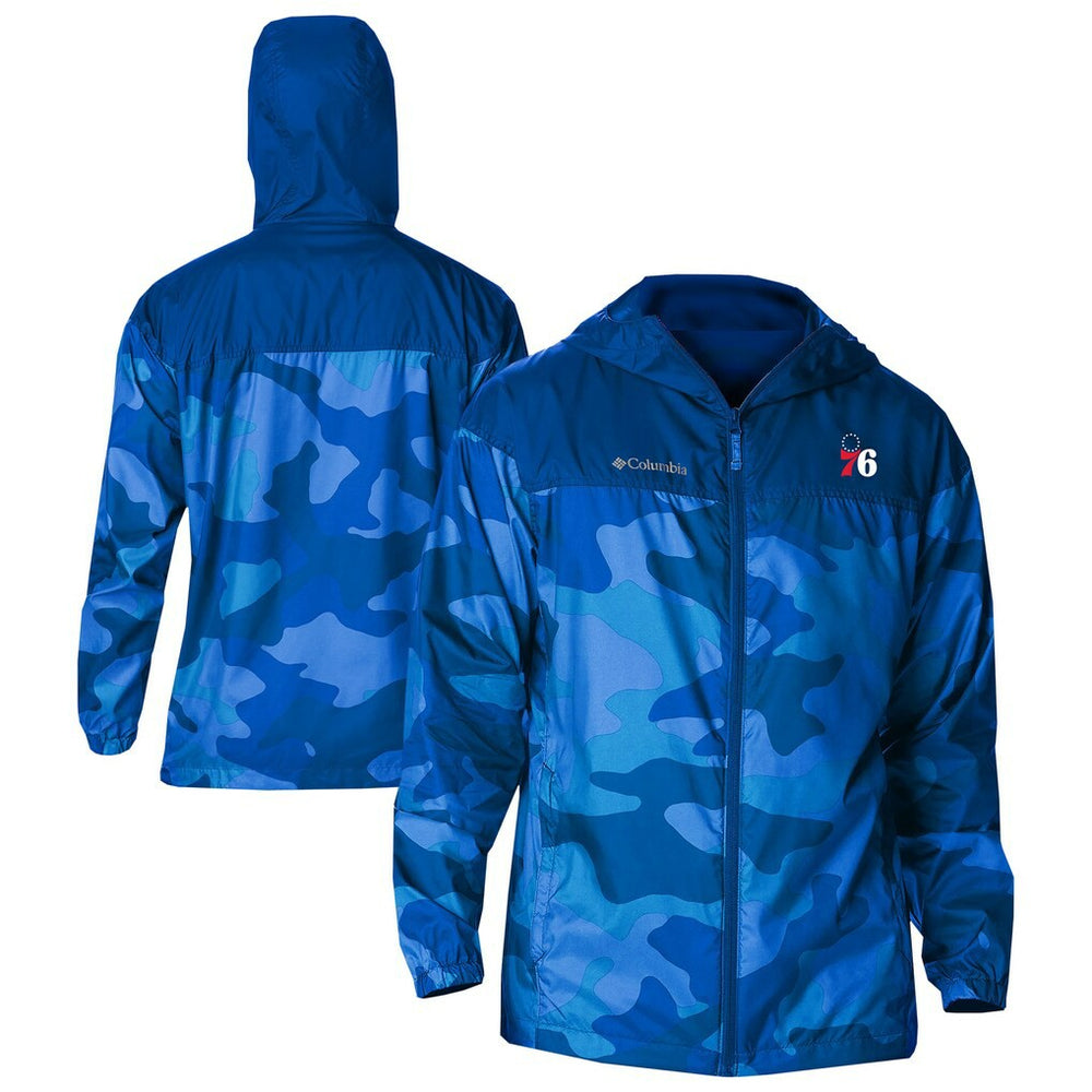 Philadelphia 76ers Flash Challenger Windbreaker Jacket - Blue discount