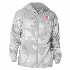 Philadelphia 76ers Flash Challenger Windbreaker Jacket - Gray outlet