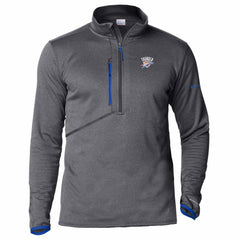 Oklahoma City Thunder Park View Fleece Half-Zip Top - Blue shop