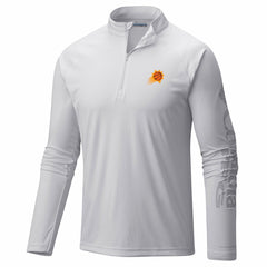 Phoenix Suns PFG Terminal Tackle Quarter-Zip Top - White sale