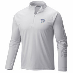 Oklahoma City Thunder PFG Terminal Tackle Quarter-Zip Top - White for sale