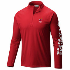Miami Heat PFG Terminal Tackle Quarter-Zip Top - Red shop