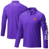 Phoenix Suns PFG Terminal Tackle Quarter-Zip Top - Purple on sale