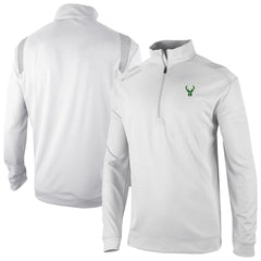 Milwaukee Bucks Oakland Downs Omni-Wick Quarter-Zip Top - White discount