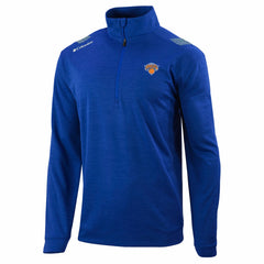 New York Knicks Oakland Downs Omni-Wick Quarter-Zip Top - Blue sale