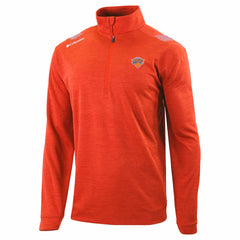 New York Knicks Oakland Downs Omni-Wick Quarter-Zip Top - Orange cheap