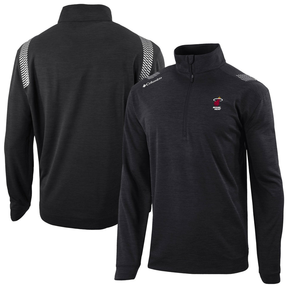 Miami Heat Oakland Downs Omni-Wick Quarter-Zip Top - Black on sale