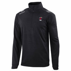 Miami Heat Oakland Downs Omni-Wick Quarter-Zip Top - Black on sale