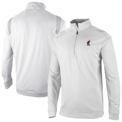 Miami Heat Oakland Downs Omni-Wick Quarter-Zip Top - White discount