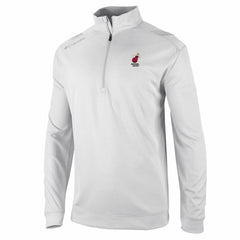Miami Heat Oakland Downs Omni-Wick Quarter-Zip Top - White discount