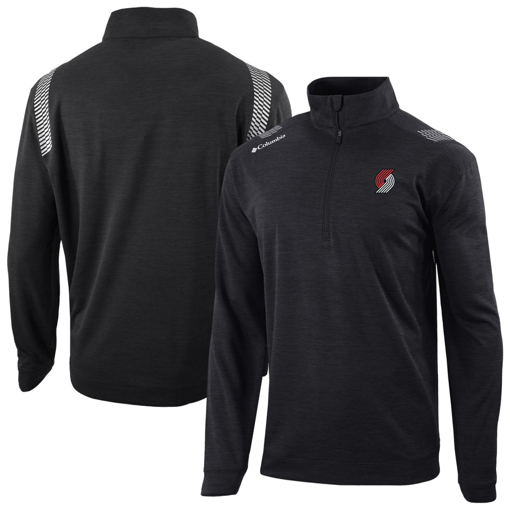 Portland Trail Blazers Oakland Downs Omni-Wick Quarter-Zip Top - Black cheap