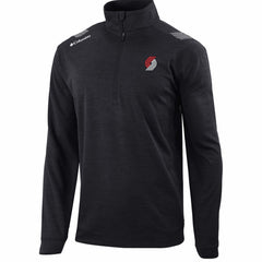 Portland Trail Blazers Oakland Downs Omni-Wick Quarter-Zip Top - Black cheap