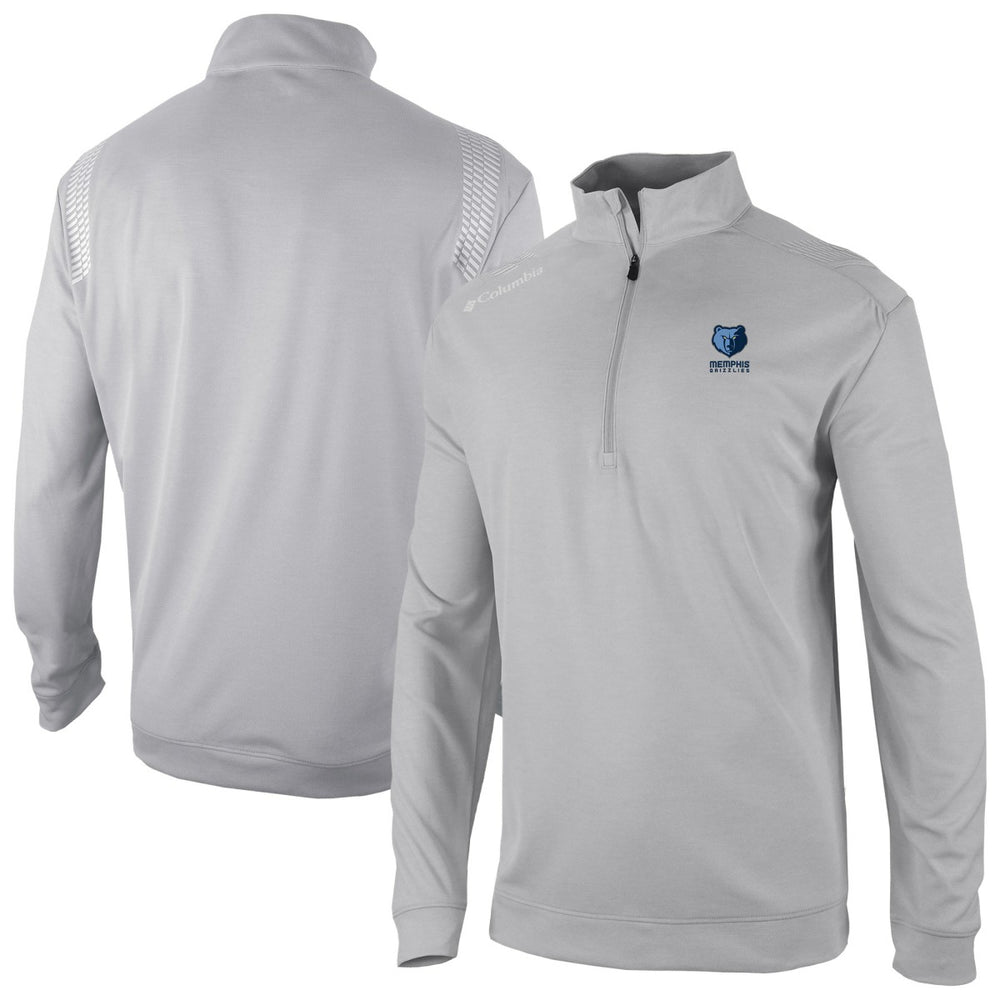 Memphis Grizzlies Oakland Downs Omni-Wick Quarter-Zip Top - Gray shop