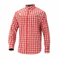 Houston Rockets Super Tamiami Omni-Shade Long Sleeve Button-Down Shirt - Red shop