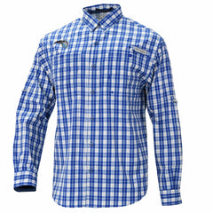 Orlando Magic Super Tamiami Omni-Shade Long Sleeve Button-Down Shirt - Blue for sale