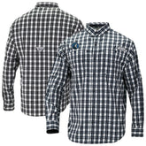 Minnesota Timberwolves Super Tamiami Omni-Shade Long Sleeve Button-Down Shirt - Navy outlet