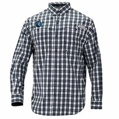 Minnesota Timberwolves Super Tamiami Omni-Shade Long Sleeve Button-Down Shirt - Navy outlet