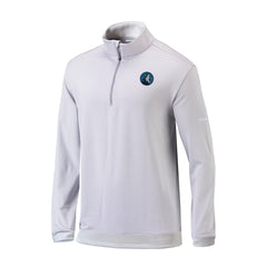 Minnesota Timberwolves Omni-Wick Even Lie Quarter-Zip Top - Gray/White for sale