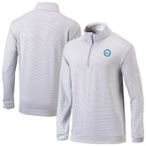 Philadelphia 76ers Omni-Wick Even Lie Quarter-Zip Top - Gray/White outlet
