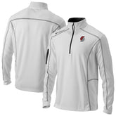 Portland Trail Blazers Omni-Wick Shotgun Quarter-Zip Jacket - White online
