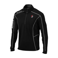 Portland Trail Blazers Omni-Wick Shotgun Quarter-Zip Jacket - Black online