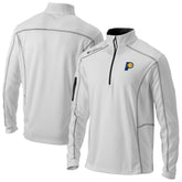 Indiana Pacers Omni-Wick Shotgun Quarter-Zip Jacket - White on sale