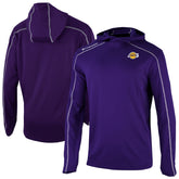 Los Angeles Lakers Omni-Wick Shotgun Pullover Hoodie - Purple on sale