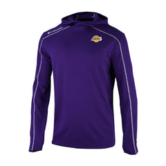 Los Angeles Lakers Omni-Wick Shotgun Pullover Hoodie - Purple on sale