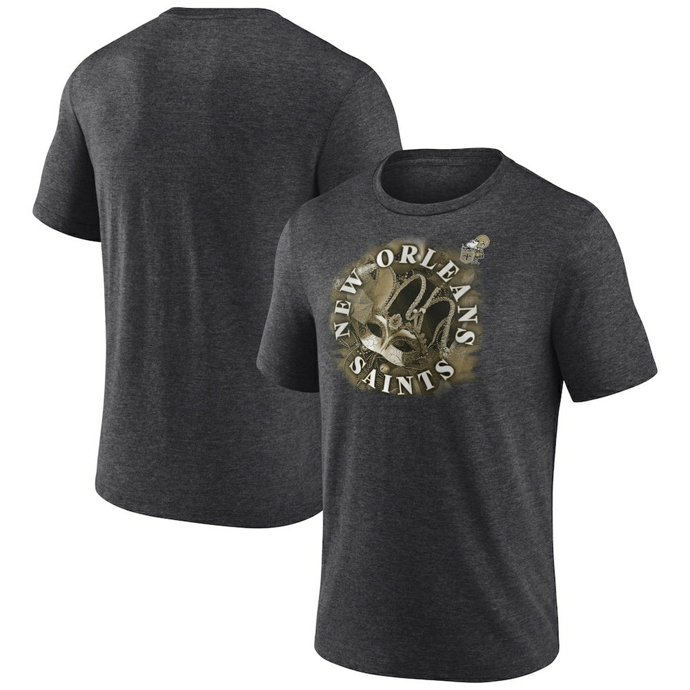 New Orleans Saints Sporting Chance Tri-Blend T-Shirt - Charcoal sale