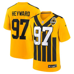Cameron Heyward Pittsburgh Steelers Alternate 1933 Throwback Game Jersey - Gold for sale