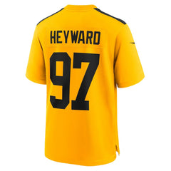 Cameron Heyward Pittsburgh Steelers Alternate 1933 Throwback Game Jersey - Gold for sale