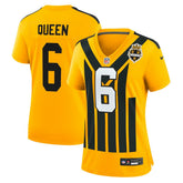 Patrick Queen Pittsburgh Steelers Women's Alternate 1933 Throwback Game Jersey - Gold on sale