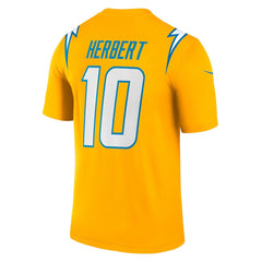 Justin Herbert Los Angeles Chargers Alternate Charger Power Legend Player Performance Top - Gold sale