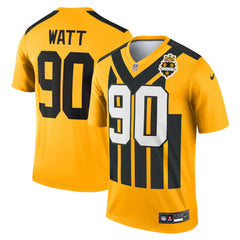 T.J. Watt Pittsburgh Steelers Alternate 1933 Throwback Legend Player Performance Top - Gold for sale
