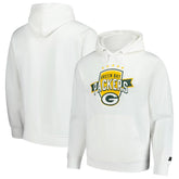 Green Bay Packers Starter Vintage Pullover Hoodie - White sale