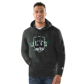New York Jets Starter Vintage Pullover Hoodie - Charcoal online