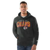 Kansas City Chiefs Starter Vintage Pullover Hoodie - Charcoal sale