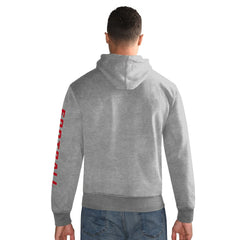 New York Giants Starter Vintage Pullover Hoodie - Heather Gray online