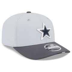Dallas Cowboys New Era 2025 NFL Training Camp 9SEVENTY Adjustable Hat - Gray/Graphite on sale