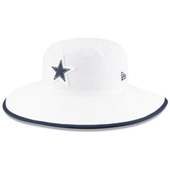 Dallas Cowboys New Era 2025 NFL Training Camp Panama Bucket Hat - White online