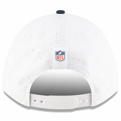 Dallas Cowboys New Era Youth 2025 NFL Training Camp A-Frame 9FORTY Adjustable Hat - White/Navy discount