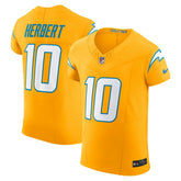 Justin Herbert Los Angeles Chargers Alternate Charger Power Vapor F.U.S.E. Elite Jersey - Gold online