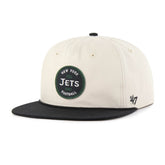 New York Jets '47 Payson Captain Adjustable Hat - Natural on sale